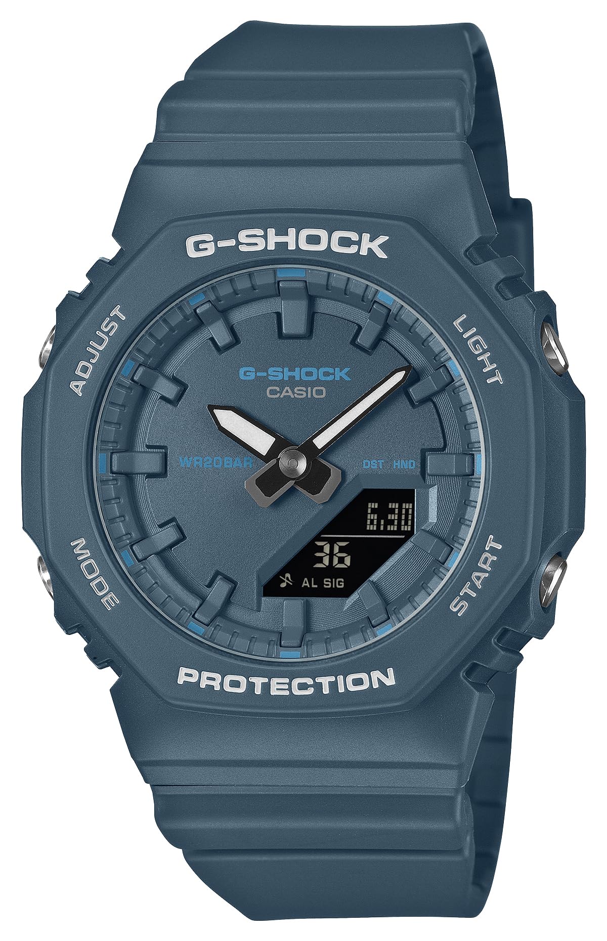 [Casio] G-Shock Watch [Domestic Genuine] Made with Eco-Friendly Materials, GMA-P2100BA-2AJF, Ladies, Blue
