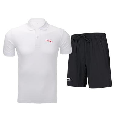 Comfortable Skin-Friendly Breathable Short Sleeve Sweat-Absorbing Versatile Shorts Casual Sports Set Unisex Sets GKMB183-2