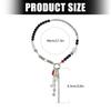 Trendy Multi Textured Resin And Imitation Pearls Necklace Lightweight Layering Chain Jewelry For Everyday Wear