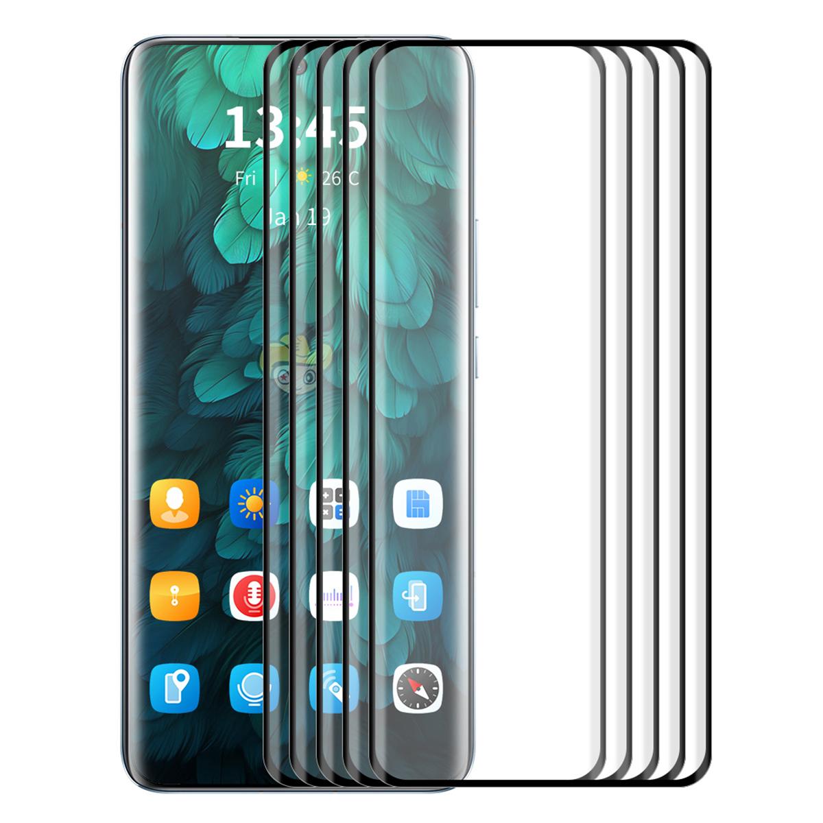 

ENKAY HAT PRINCE 5PCS For OnePlus Ace 2 5G/Ace 2 Pro 5G/11R 5G Screen Protector 3D Curved Film Support Fingerprint Unlock As Shown A