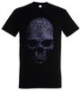 ORNAMENT SKULL II T-SHIRT – Dead Tattoo Art Rockabilly Skeleton Roses Artist