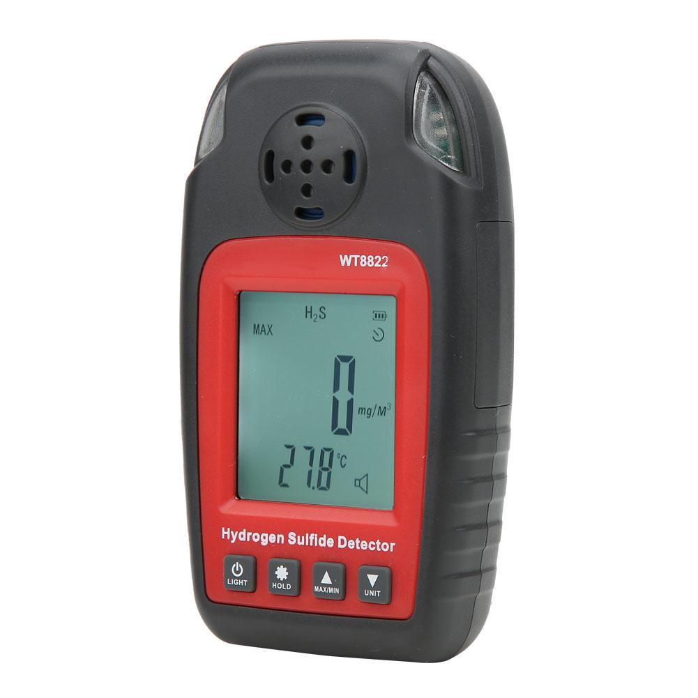 WT8822 Professional Portable H2S Gas Detector High Sensitivity Monitor Alarm Sensor