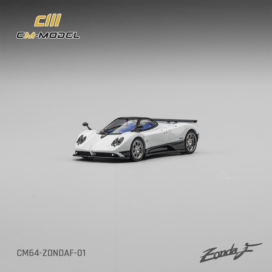 

Diecast Car Model CM Model Zonda F ZONDAF - 01 (White) 1:64