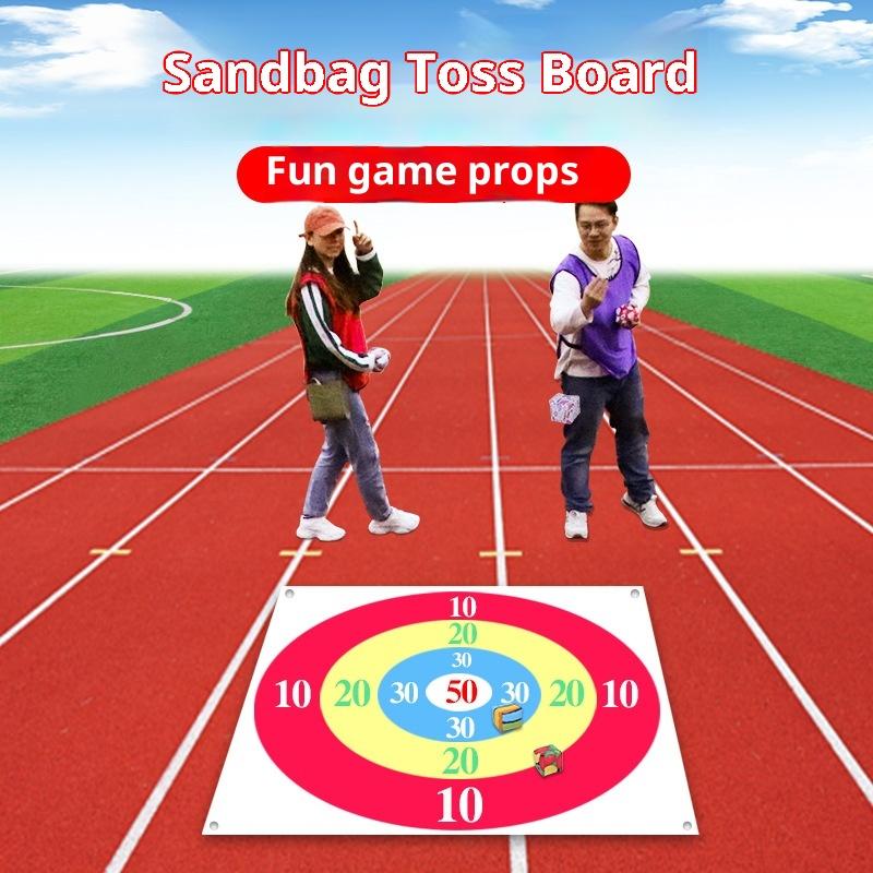Outdoor Sandbag Targets Throwing Game For Friendship Parent-Child Kindergarten School Events Company Team Multiplayer Games