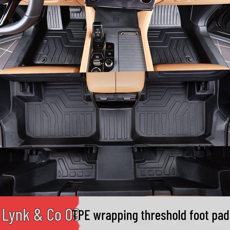 

Lynk & Co 09 Full Coverage TPE Floor Mats for PHEV 6/7 Seat Models - Protective Car Accessories 6-Seater EMP