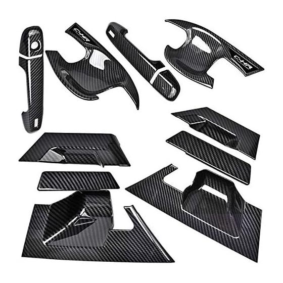 Toyota C-HR Exclusive Door Handle Cover CHR Door Knob Cover Exterior C-HR Bowl Cover Protector Garnish Dress Up Custom CHR ZYX10 NGX50 Exclusive