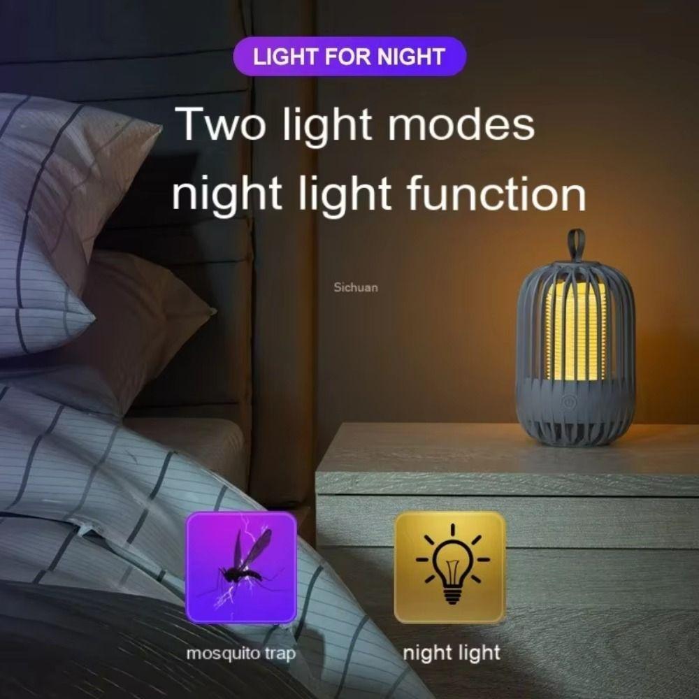 Cordless Mosquito Trap Low-Voltage Plug-in Mosquito Killer Multifunctional Mosquito Lamp Indoor