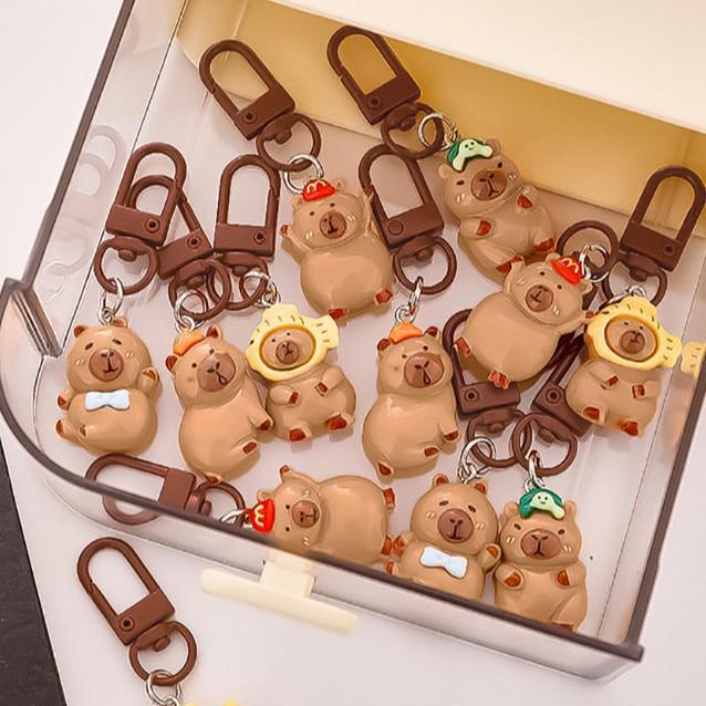 Capybara Keychain - Cute DIY Stationery Gift for Student Graduation or Children's Reward