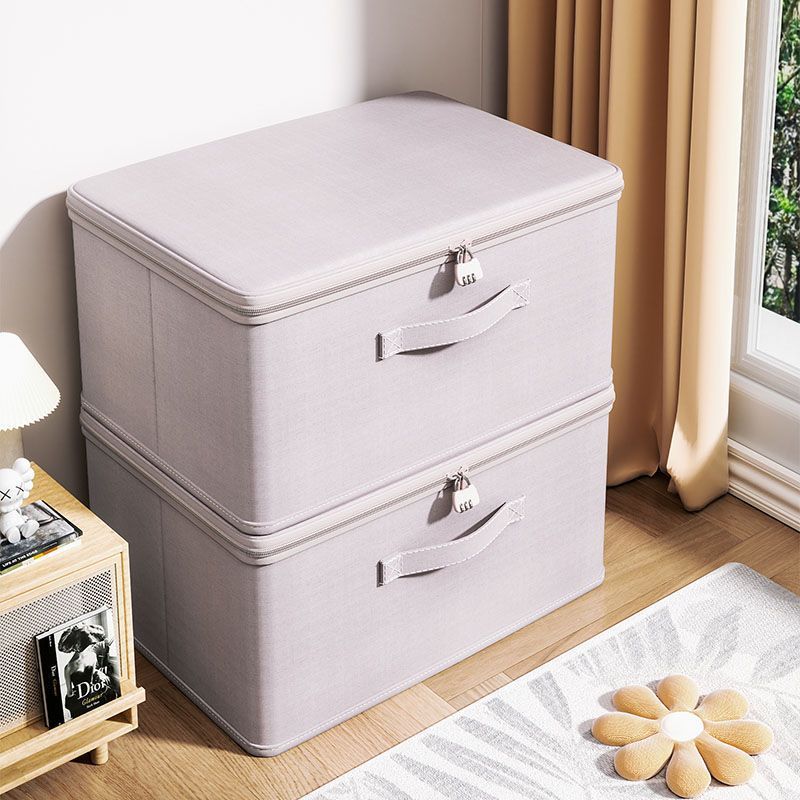 Collapsible Clothes Storage Bin For Bedroom Organization And Privacy