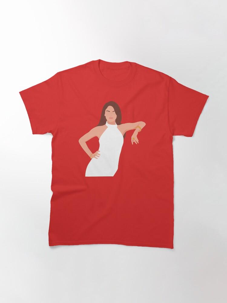 Selena Gomez Lineless Illustration Classic T-Shirt