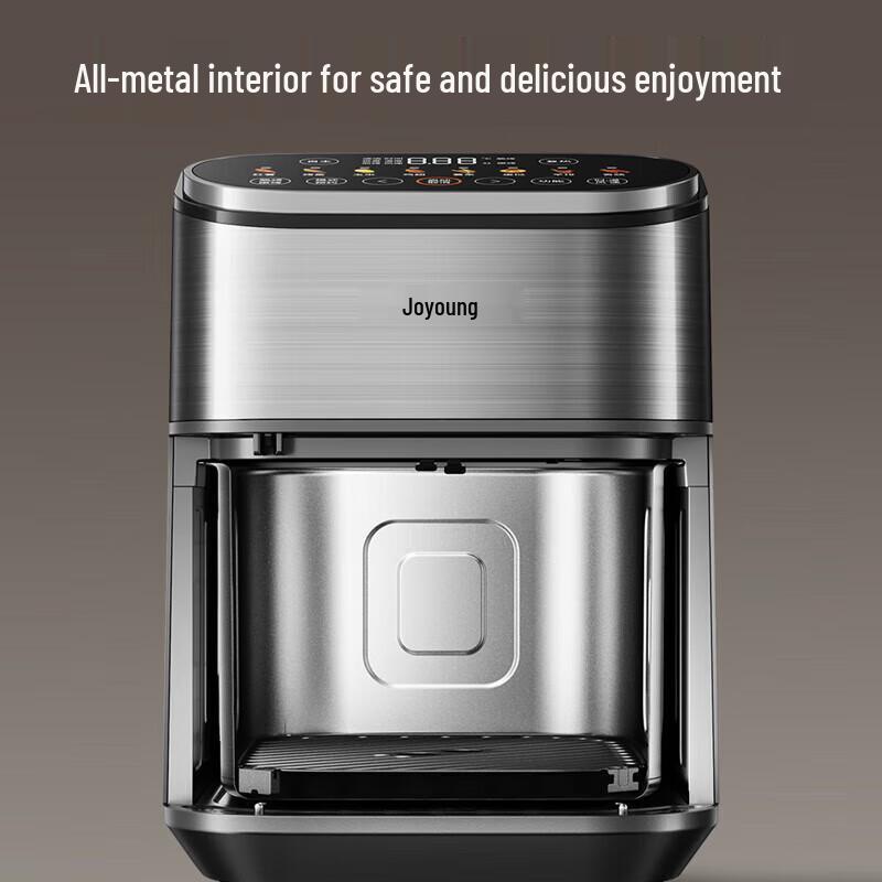 JOYOUNG AI Smart No-Flip Air Fryer & Steamer CN plug (adapter included)
