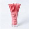 Colorful Biodegradable Paper Straws for Parties and Cocktails