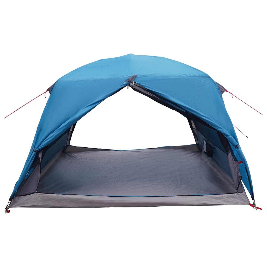 Trekking Tent Blue 2 Person Tent 185T Polyester with PU Coating