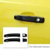 Black Exterior Door Handle Cover Trim For Chevrolet Camaro 2010-2015 Accessories