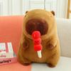 Capybara Plush Hawthorn Doll Sugar Cartoon Animal Decoration Gift Friend Pillow