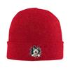 Custom Breaking Through Siberian Husky Bonnet Hats Hip Hop Knitting Hat For Unisex Women Winter Warm Dog Lover Skullies Beanies Cap
