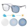 SHINU Shortsighted Eyeglasses Ladies Photochromic Myopia Glasses Transition Lenses for Myopia with UV Protection