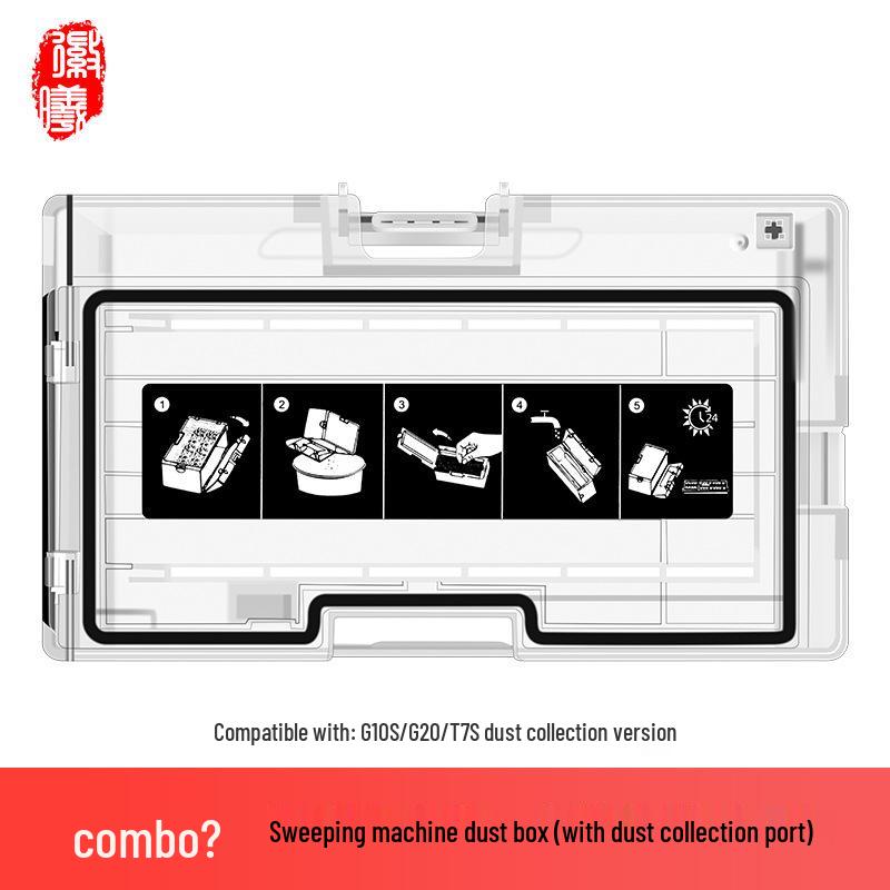 Bohuan Cleaning Accessories for Roborock G20/S8/S8PRO: Mop Cloth, Main/Side Brush, Filter