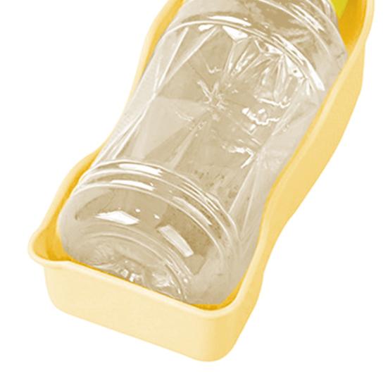 220ml Krmítko na vodu pro domácí mazlíčky Nepropustný přenosný design Odnímatelná šňůrka Láhev na vodu s dávkovačem sáčků na exkrementy Příslušenství pro domácí mazlíčky