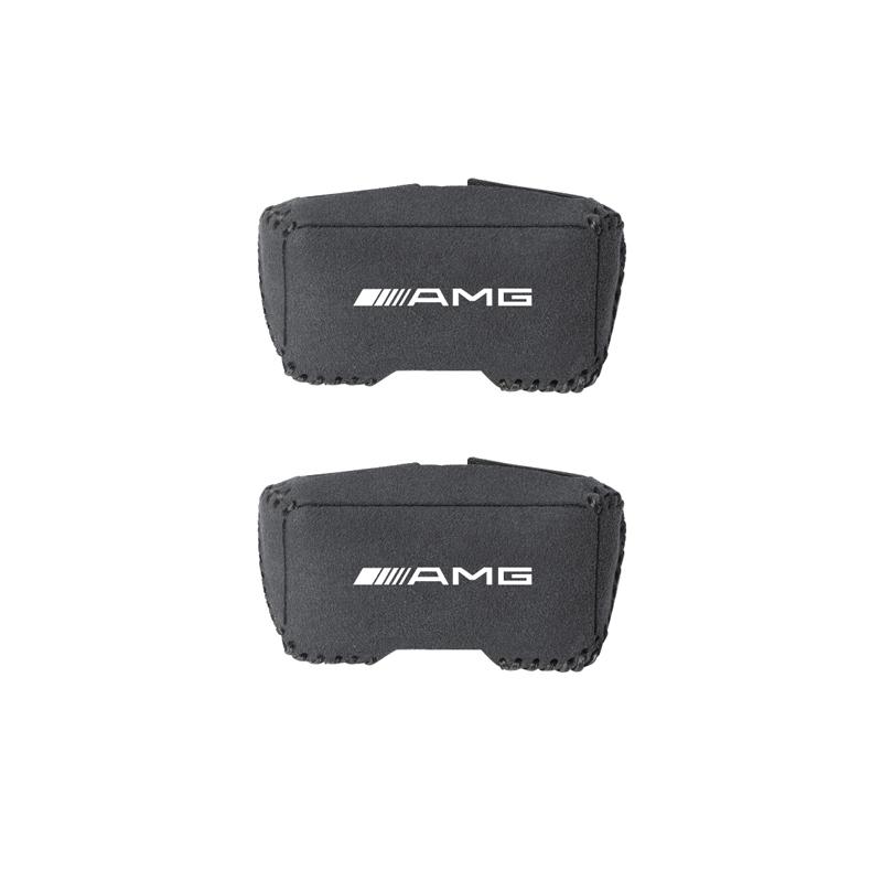 1pc Car Seatbelt Buckle Protector Seat Base Cover Mat Accessories For Mercedes Benz AMG W211 W203 W204 C260 E300L A200L GLA/S/E