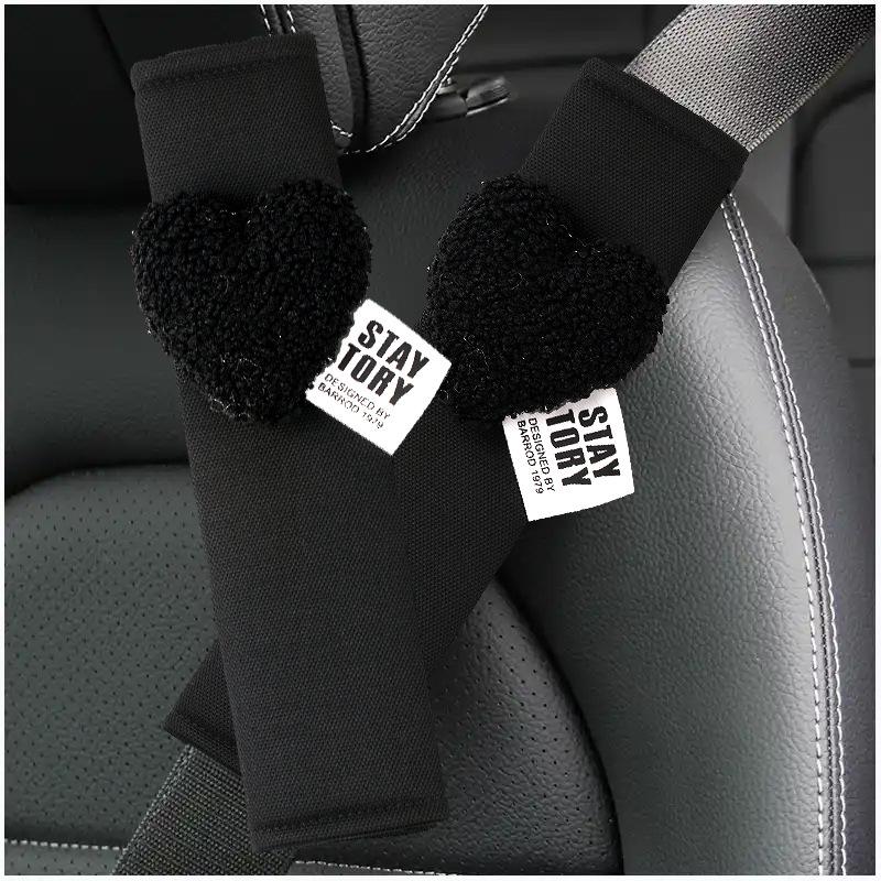 Love Heart Car Styling Seat Belt Cover Soft Chest Protection Car Seatbelt Shoulder Pad Neck Support Cushion Safety Belt Pad