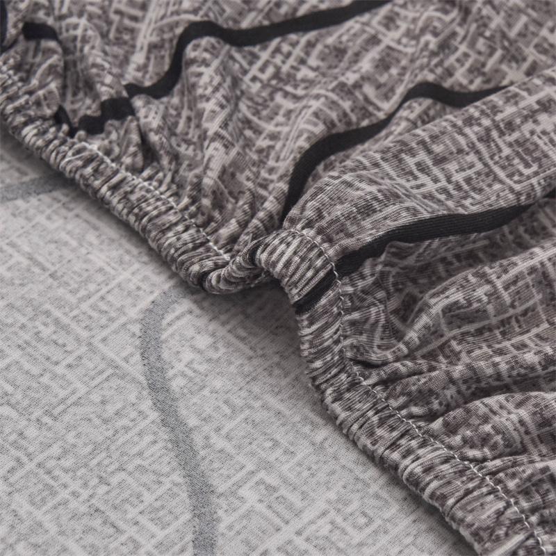 1pc Printed Chair Cover Stretch Dining Chair Seat Slipcover Washable Home Decor Kitchen Chair Case for Hotel Banquet