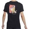 Nike T Shirts Men's Black Crew Neck Moderate Straight Fit DD1323-010