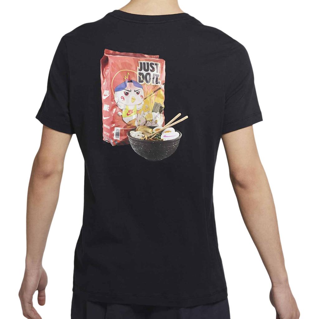 Nike T Shirts Men's Black Crew Neck Moderate Straight Fit DD1323-010