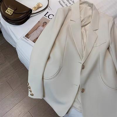 Formal Blazers Suit Jacket for Women Solid Color Long Sleeve Blazers