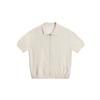 HAUT TON Men's Old Money Style Knitted Short Sleeve Polo Shirt