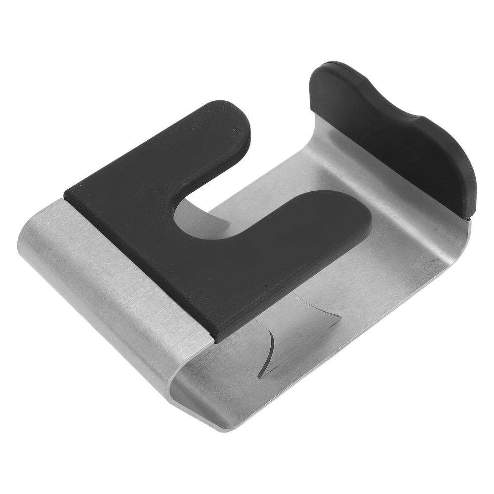 Universal Fit Coffee Tamping Station Silver Color Espresso Portafilter Stand  For Espresso Machine
