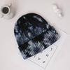 Cross-Border Trendy Tie-Dye Knitted beanie Unisex Hip-Hop Sports Warm Japanese Style Thickened Cold Hat