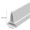 1pcs 1M Bathroom Shower Water Stopper Dam Barrier Seal Strip PVC Self-adhesive Practical  Accessories