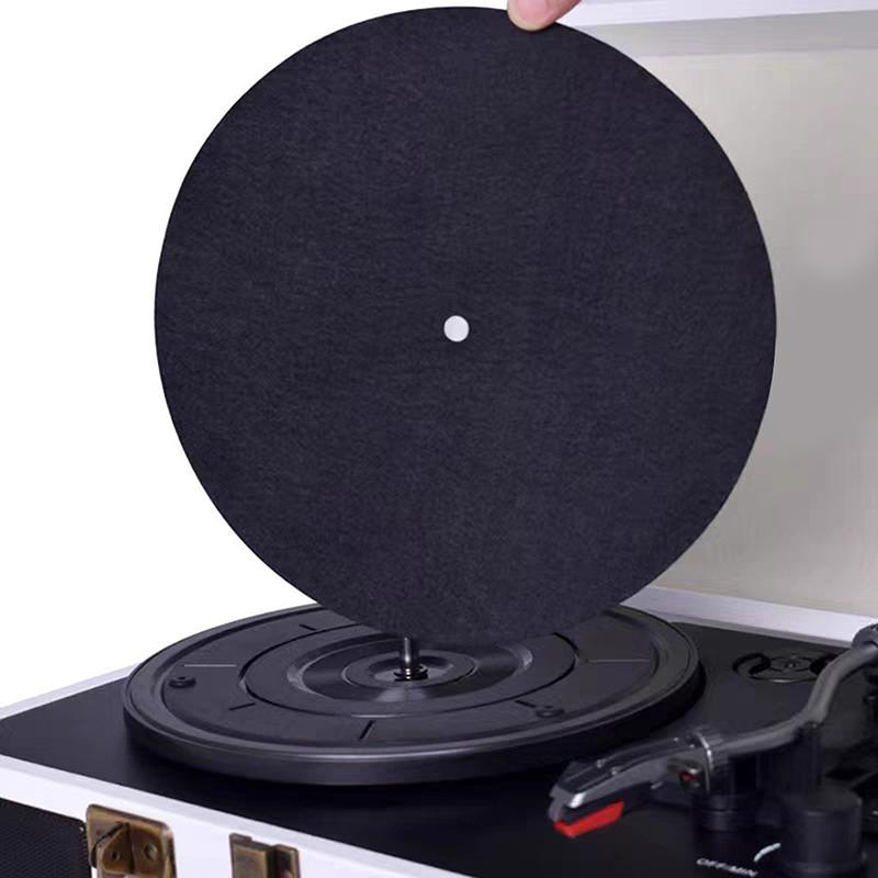 1/3Pcs 7/10/12Inch Felt Turntable Platter Vinyl Record Pad Anti-Static Anti-Slip Protection Mat For Lp Vinyl Record Players