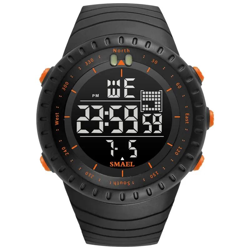 SMAEL Watch Night Light Alarm Watch 1237 Multi functional Outdoor Watch Men's Waterproof Sports Electronic