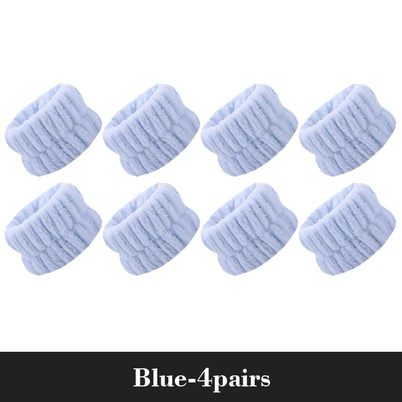 Wrist Washing Belt Soft Microfiber Towel Wristbands For Washing Face Water Absorption Prevent Wetness Wrist Washband