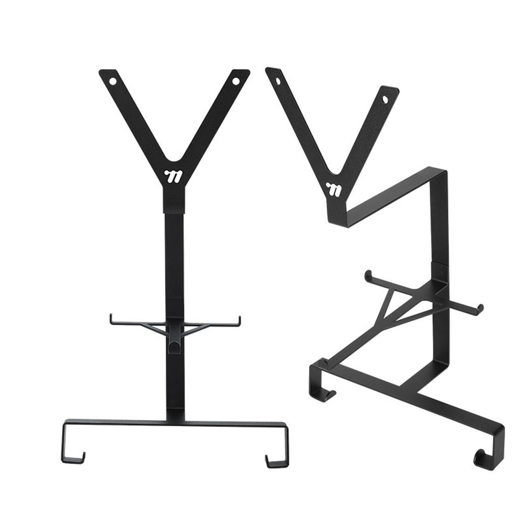 Stojan na cyklistické vybavení Stojan na zeď s displejem Stojan na zavěšení cyklistické helmy