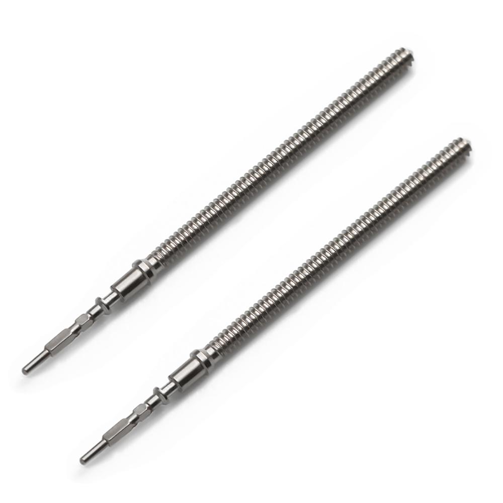 Watch Stem Stainless Steel Spare Parts Fit VK63 VK64 VK67 VK68 VK61 Crown Automatic Mechanical Movement Watch Parts Crown Stem