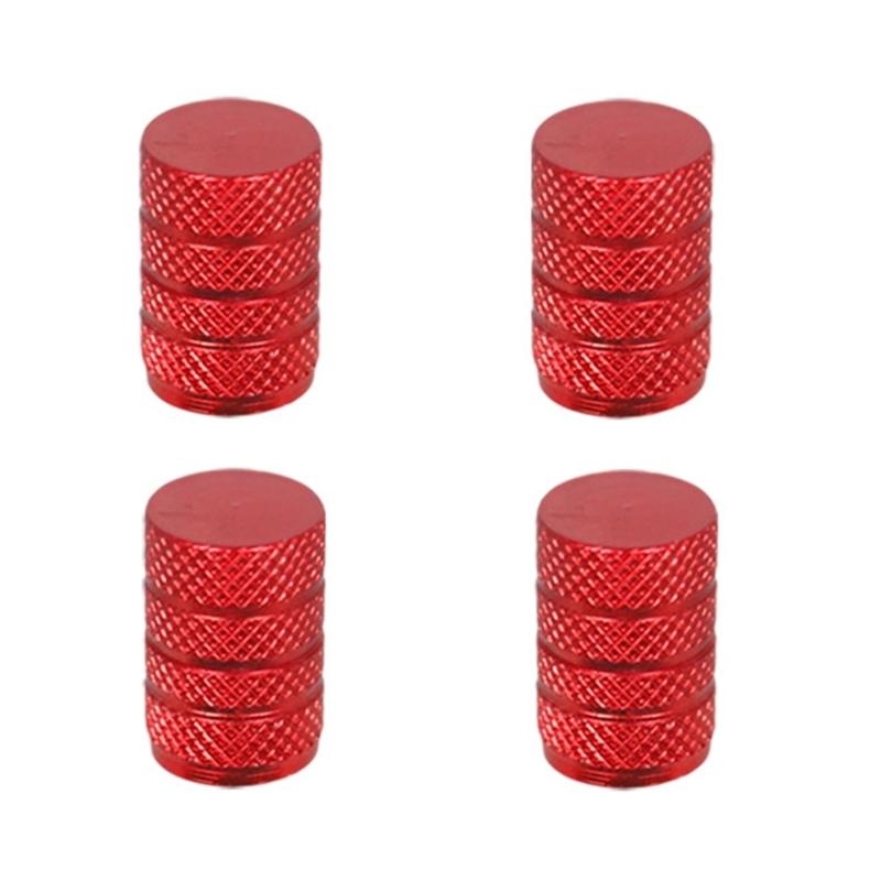 Set di tappi valvola in alluminio Coprivalvole universali per pneumatici Tappi valvola per moto Installazione semplice per migliorare la protezione dell'auto