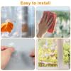 20Pcs Bird Window Stickers Anti-Collision Bird Window Decals Reusable Prism Bird Window Clings Static Non Adhesive Bird Decals