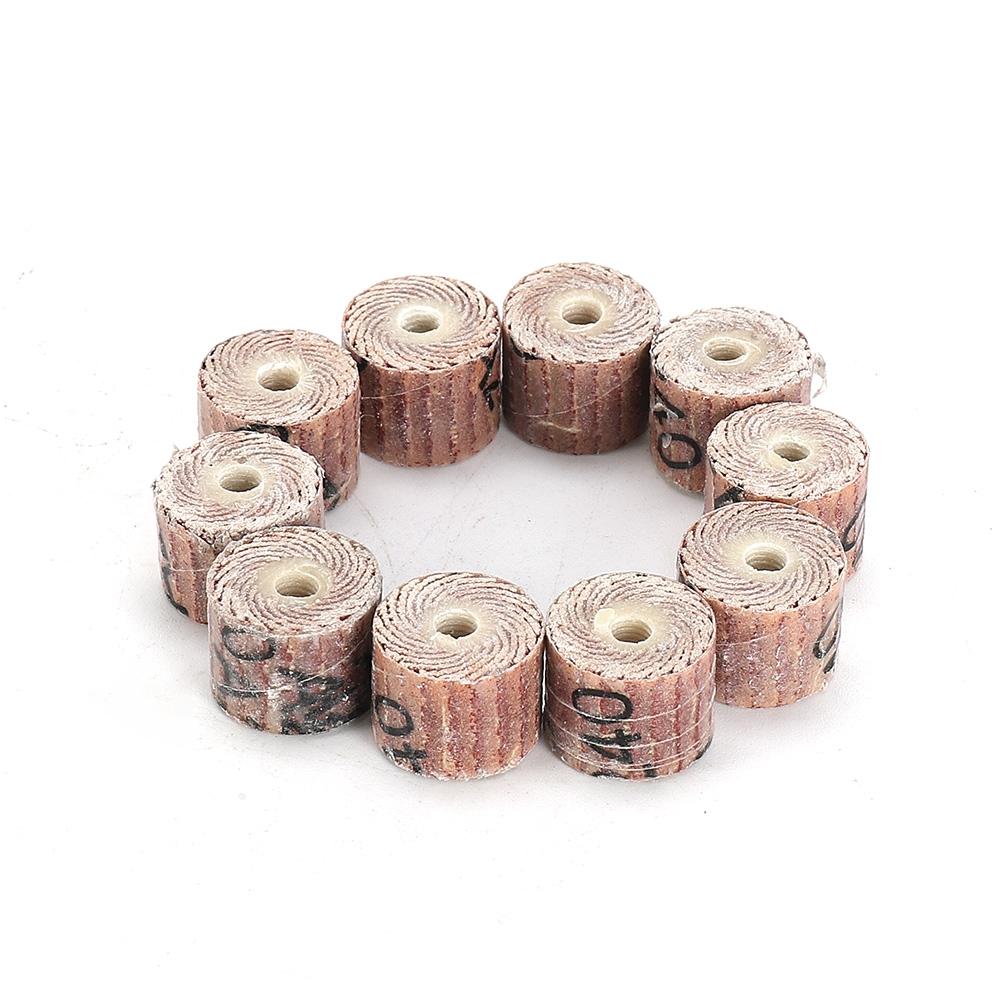 Grinding Flap Wheel Disc 10Pcs Replace Sandpaper Replacement Accessories