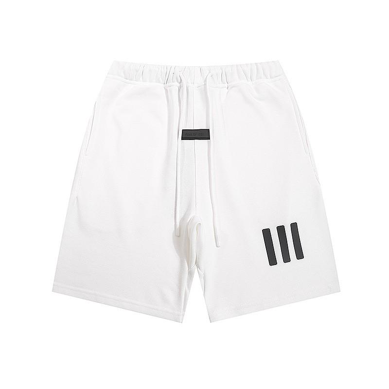 FOG ESSENTIALS Pánské bavlněné kraťasy Volný střih Streetwear Ležérní teplákové