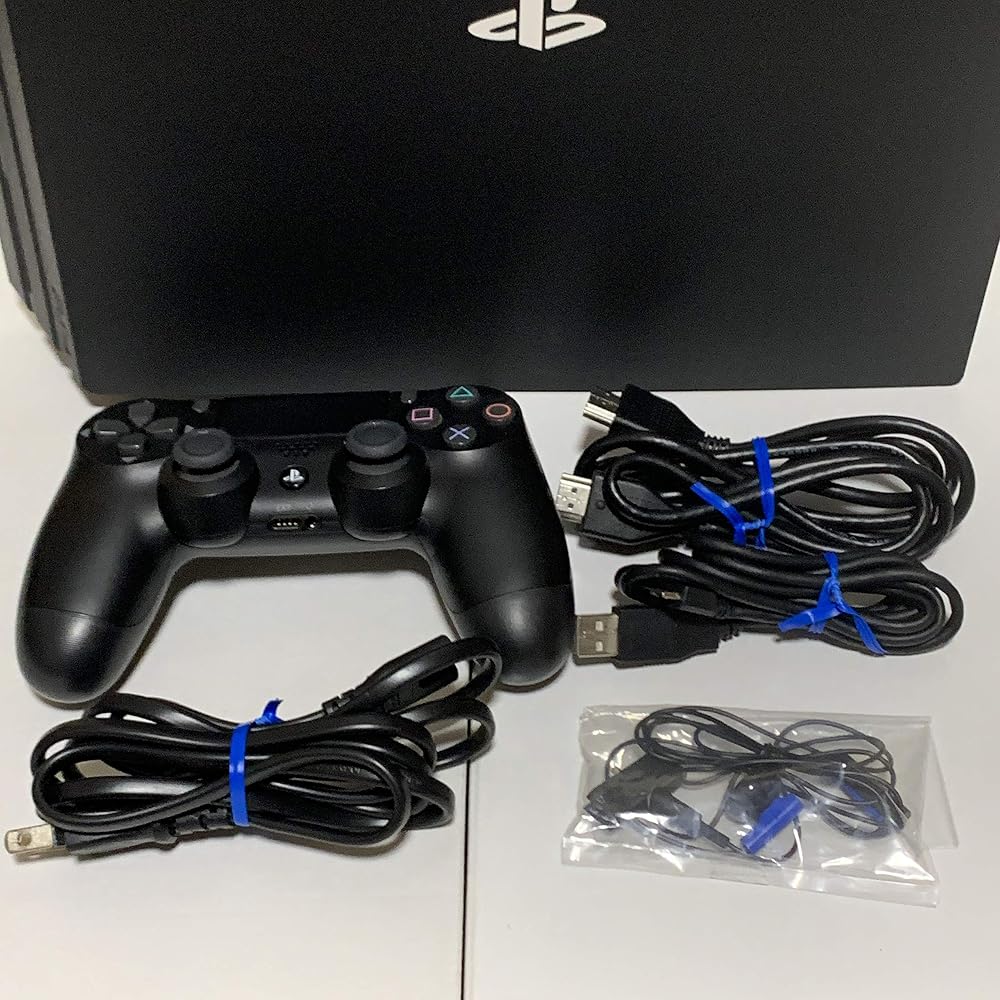 PlayStation 4 Pro Jet Black 1TB (CUH-7200BB01) [Discontinued by Manufacturer]