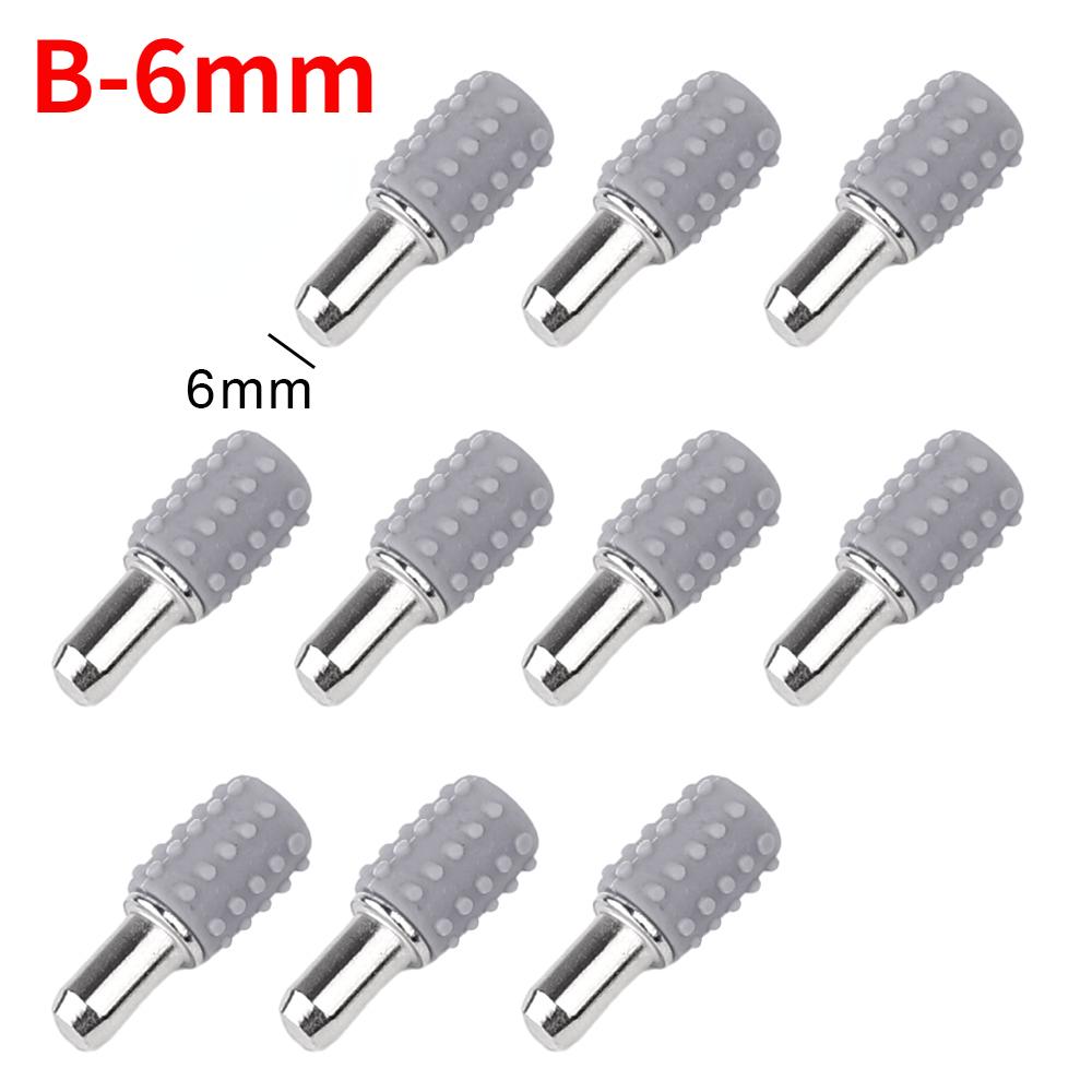 10/20 Stück Regalhalter Stützen Rutschfeste Stifte Dübel Metallstift Regale Trennwand Feste Schrankwandmontage Halter Stifte Platte 5/6mm