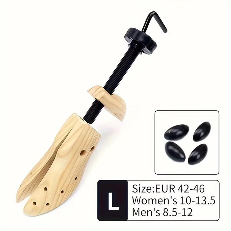 Shoe Stretcher Women and Men Wide Feet Wood Shoe Stretcher Adjustable Large Size Shoe Expander Widener Stretch Length Widther