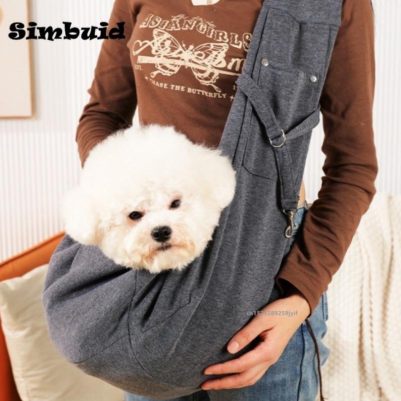 Bequeme Hundetasche Haustier Out Umhängetasche Outdoor Reise Tragbare Katze Welpe Sling Bag Tote Haustiertragezubehör