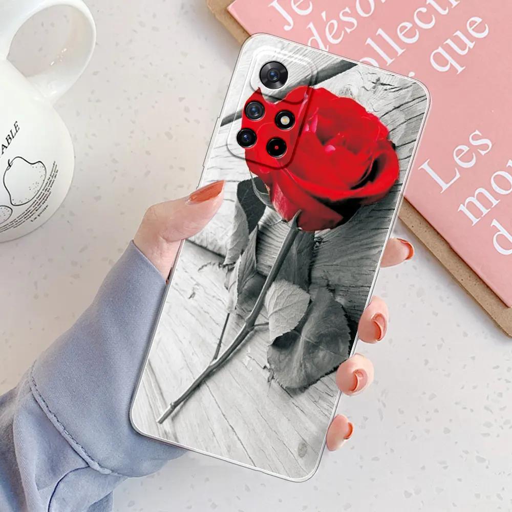 For Redmi Note 11S 5G Case For Redmi Note 11T Note11 11E Clear Cover Soft Silicone Phone Case For Redmi Note 11 Pro+ Plus Funda