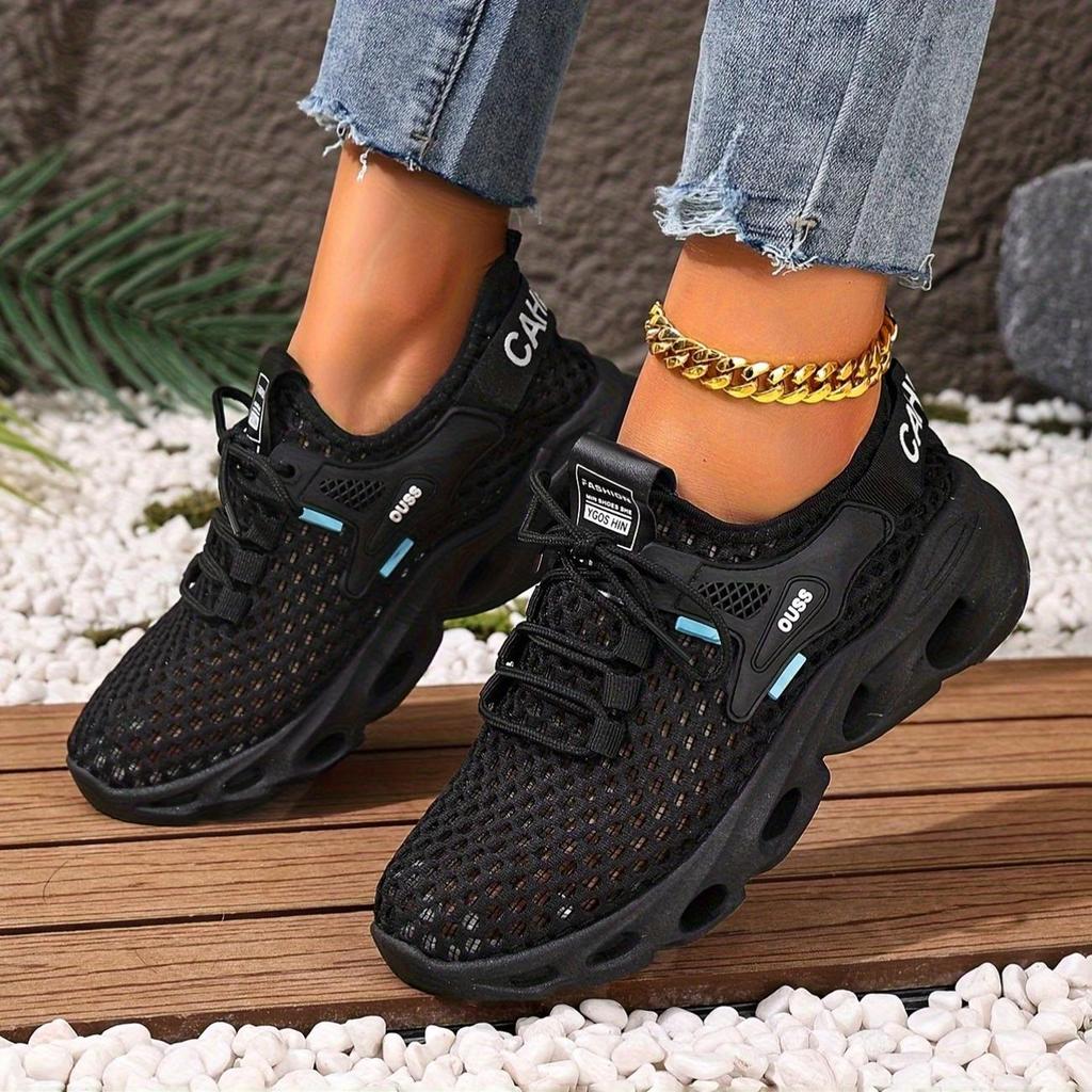 Women's Casual Breathable Mesh Running Sneakers Walking Shoes for Spring and Summer