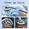 Extendable Bendable Car Wash Mop and Brush - Car-Friendly Cleaning Tool