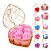 1 Set Practical Artificial Flower Vibrant Color Excellent Simulation Soap Rose Decor Wedding Party Prop